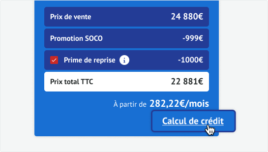 Crédit interface