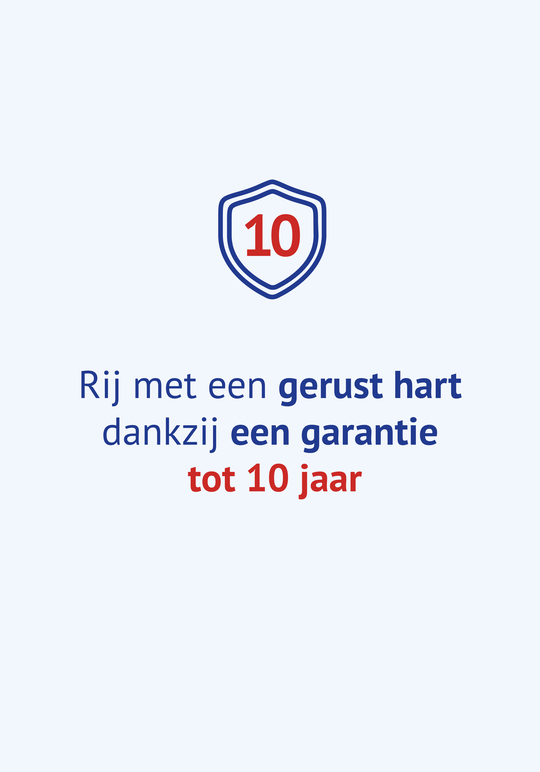 Garantie tot 10 jaar